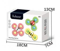 Волчок на присоске &quot;Набор Насекомые&quot;