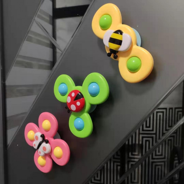 Волчок на присоске &quot;Набор Насекомые&quot;