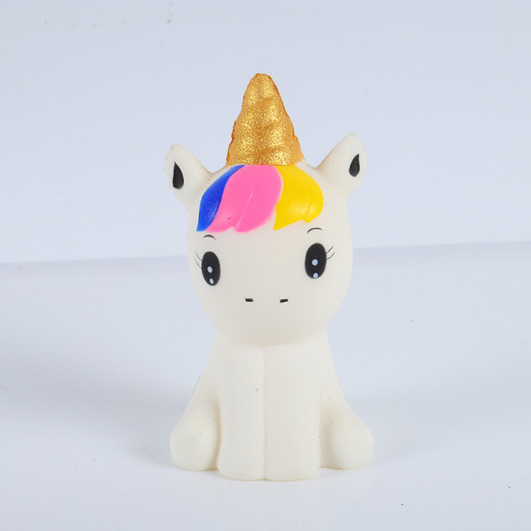 Сквиш игрушка антистресс единорожек