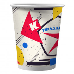 Набор бумажных стаканов К празднику готов!, в т/у пленке, 6 шт*250 мл