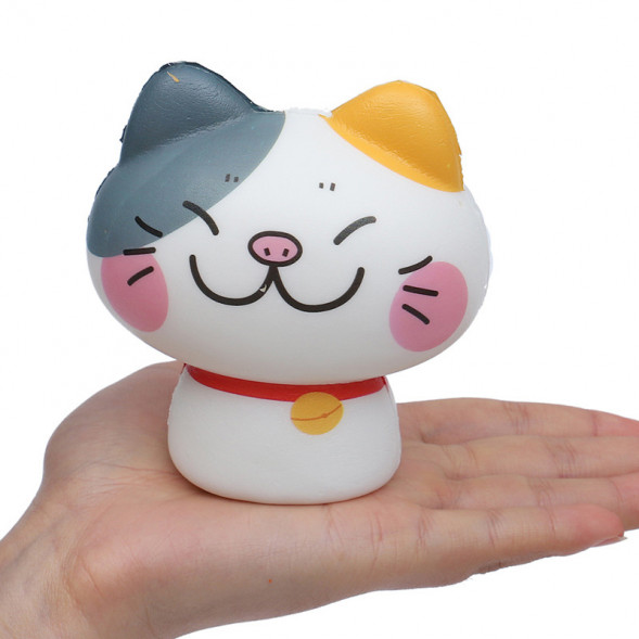 Сквиш игрушка антистресс котик