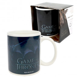Термо-кружка Игра престолов, Мать Драконов, в подарочной упаковке, 330 мл, фарфор