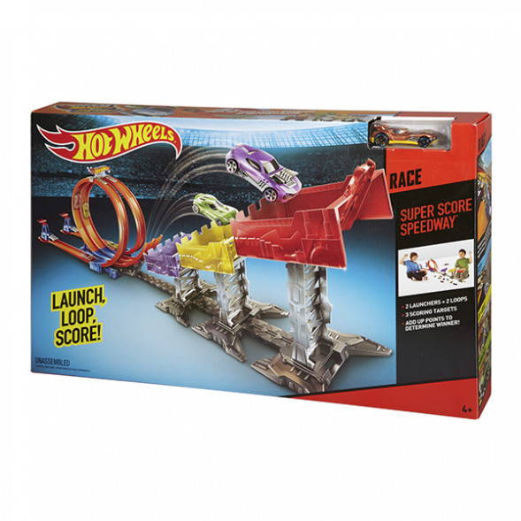 Набор Hot Wheels Суперскоростная трасса Mattel DTM99 / DJC05