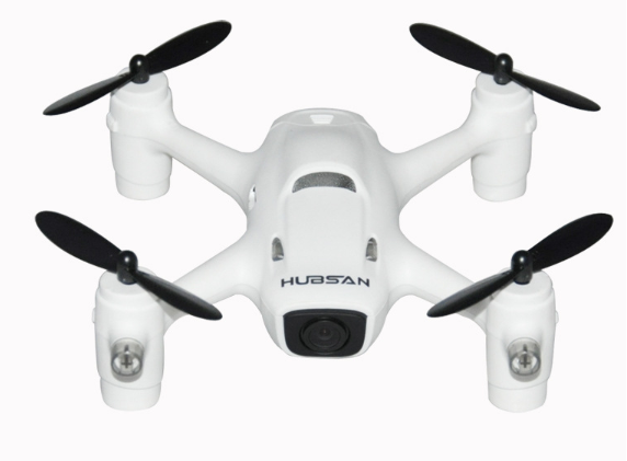 Радиоуправляемый квадрокоптер с камерой Hubsan (видео на пульт, 12 см)