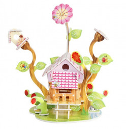 Пазл 3D Цветочный дом