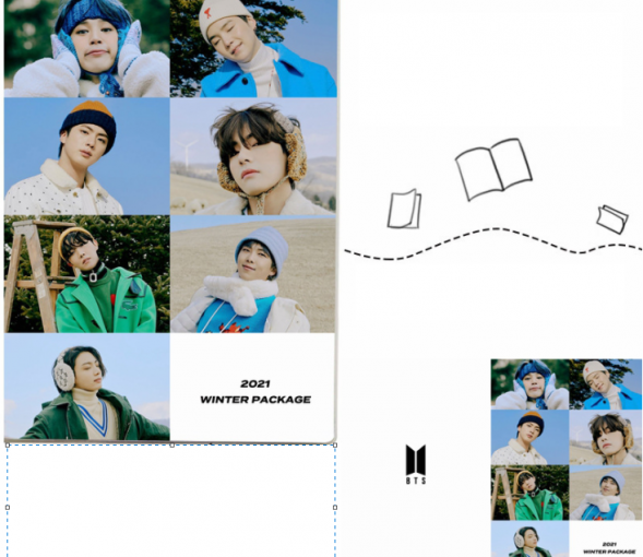 Блокнот BTS 2021 WINTER PACKAGE