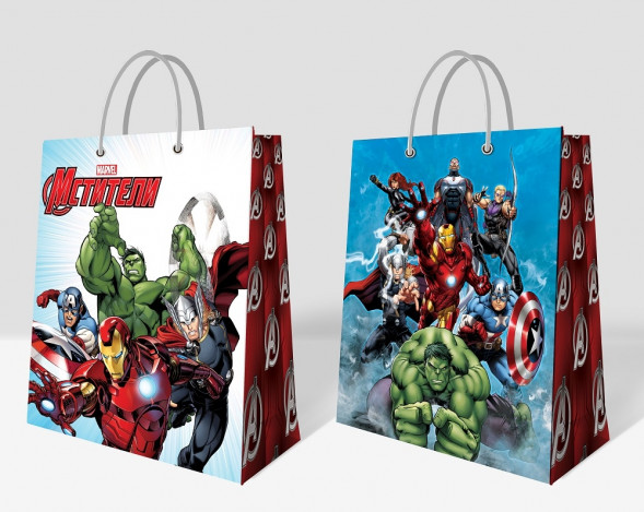 Marvel. Пакет подарочный большой-1, 330*455*100 мм оптом