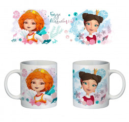 Кружка Царевны, 220 мл, фарфор