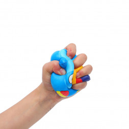 Сквиш игрушка антистресс попугай