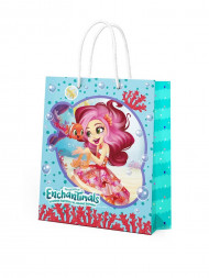 Enchantimals. Пакет подарочный большой (голубой), 335*406*155 мм