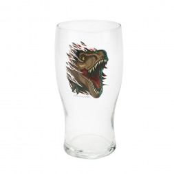 Бокал Мир Юрского Периода, Тираннозавр Рекс, 570 мл, стекло