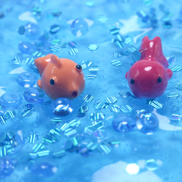 Слайм рыбки