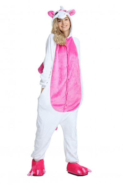 Пижама кигуруми "Пегас" розовый