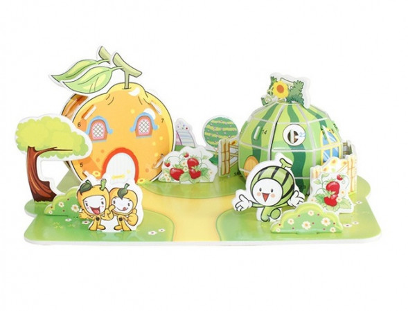 Пазл 3D Фруктовый дом