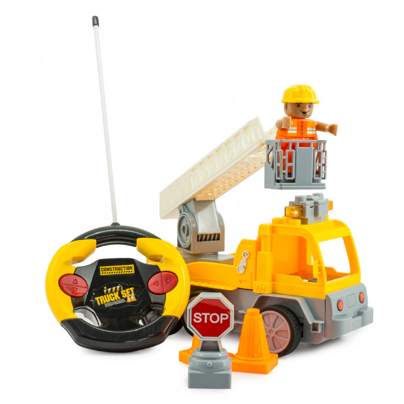 Машина-автовышка Building Bricks на пульте управления BB837-3 оптом