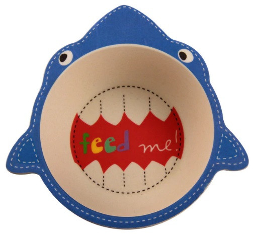 Бамбуковая посуда "Акула" суповая тарелка