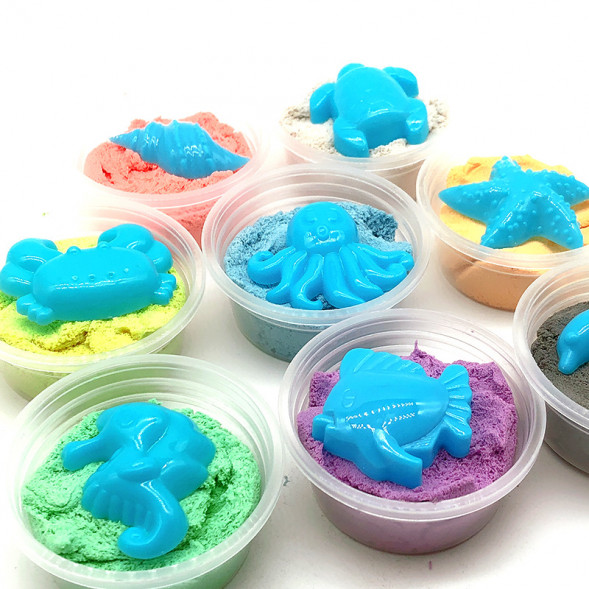 Слайм песочный морские животные