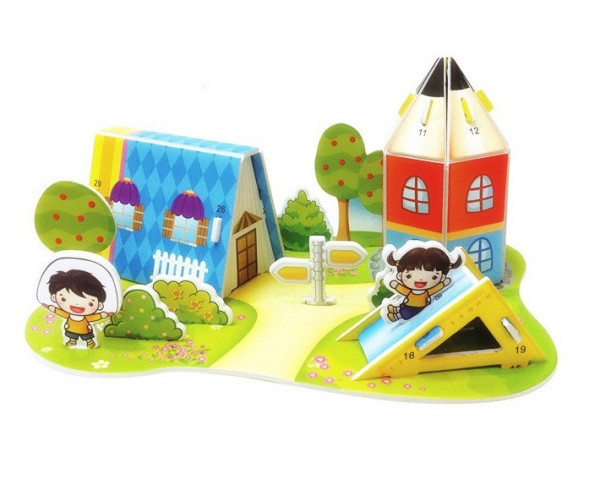 Пазл 3D Детский Сад