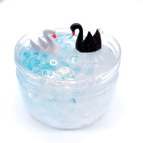 Слайм лебеди