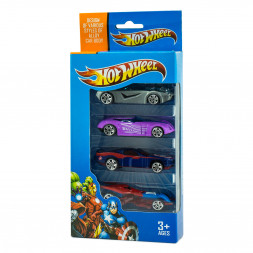 Набор машинок Hot Wheels, Машинки героев Marvel Реплика