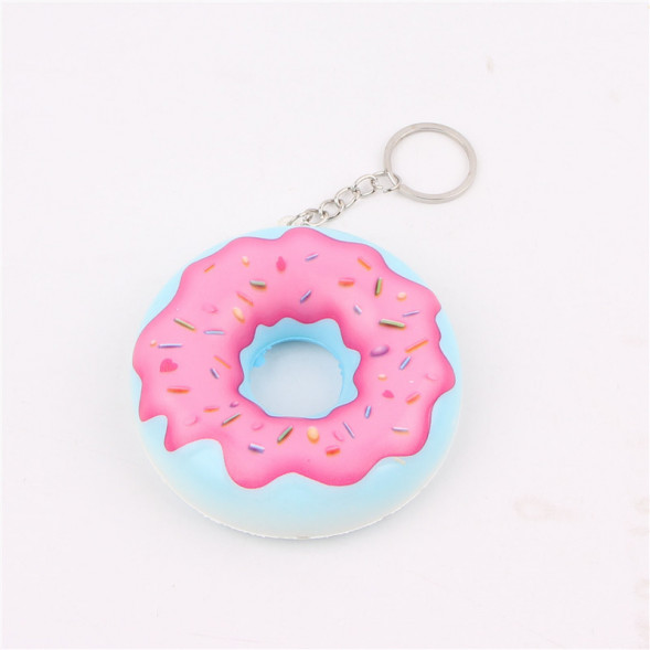 Сквиш игрушка антистресс брелок пончик