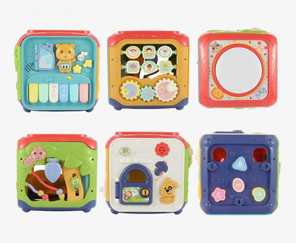 Развивающий куб Мишутка