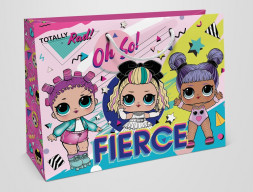 L.O.L. Surprise! Пакет подарочный большой - 1 (розовый), 400*300*140 мм