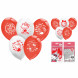 Воздушные шарики «Hello Kitty» 30 см, 5 шт. оптом