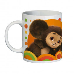 Кружка Чебурашка, 220 мл, фарфор