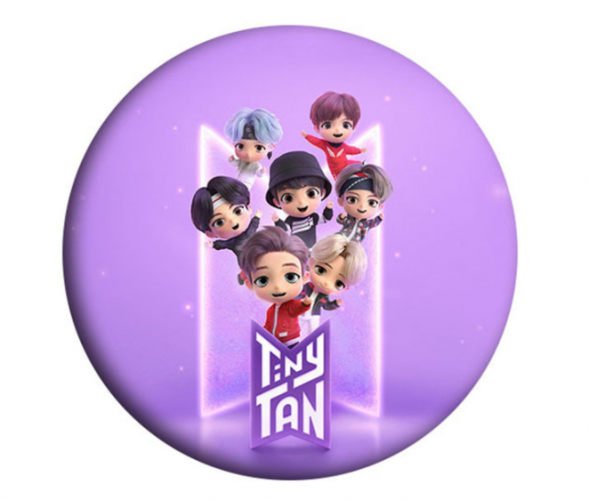 Значок BTS TINY TAN