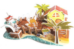 Пазл 3D Пристань