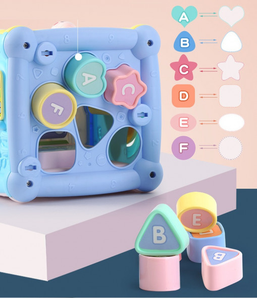 Развивающий куб Обезьянка