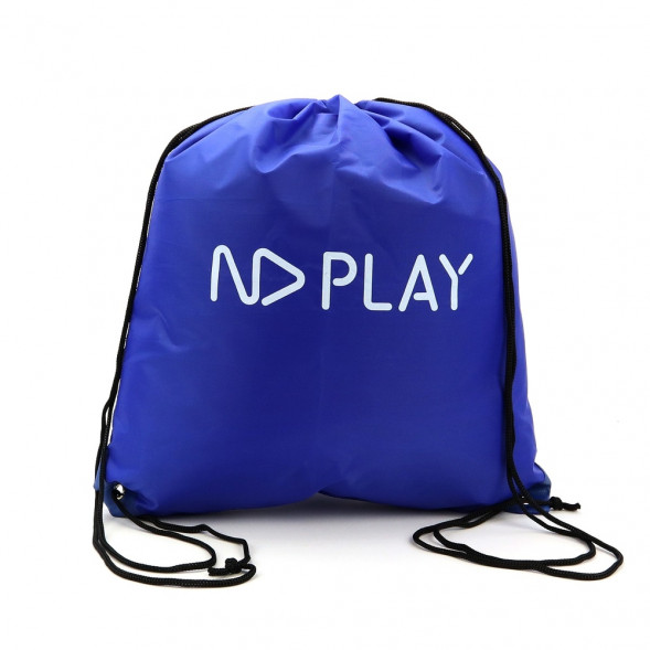 Мешок для обуви синий с маркировкой ND PLAY оптом