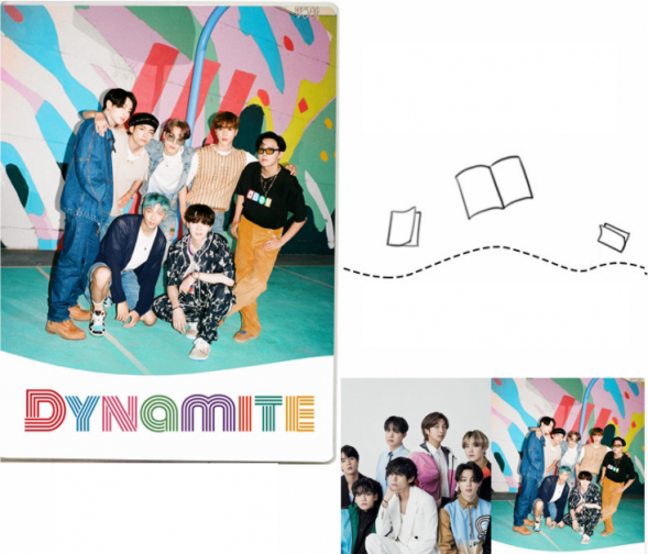 Блокнот BTS DYNAMITE
