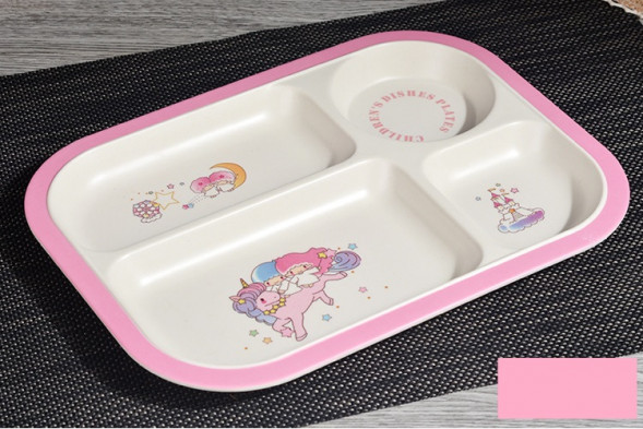 Бамбуковая посуда с разграничениями