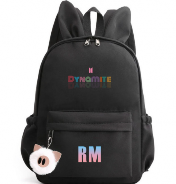 Черный рюкзак BTS DYNAMITE
