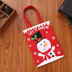 Новогодняя сумка "Снеговик"