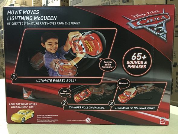 Mattel Тачки 3 Молния Маккуин звук свет FRP23