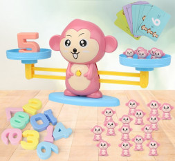 Развивающая игра - весы &quot;Обезьянка&quot;