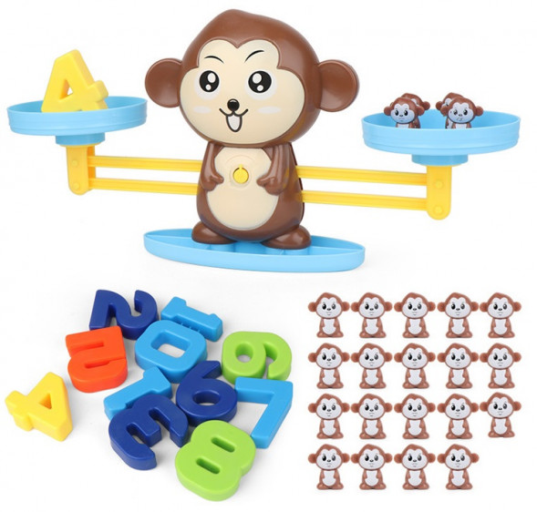  Развивающая игра - весы &quot;Обезьянка&quot;