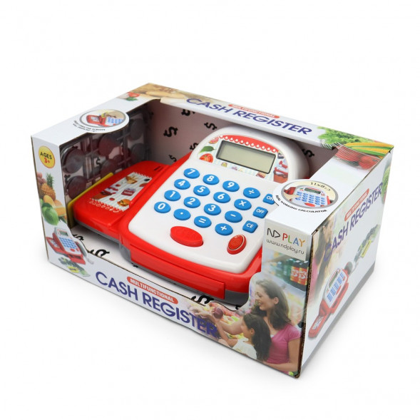 Игровой набор Касса игрушечная со сканером оптом