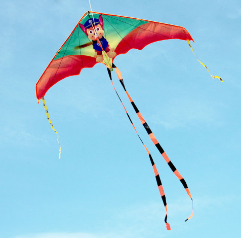 Воздушный змей с героем мультфильма щенячий патруль 