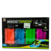 Трек MAGIC TRACK 120 деталей с полицейской машинкой XS184A-4