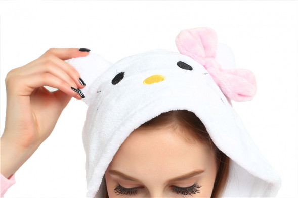 Пижама кигуруми "Хеллоу китти" 