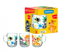 Кружка Простоквашино (в подарочной упаковке), 230 мл, стекло