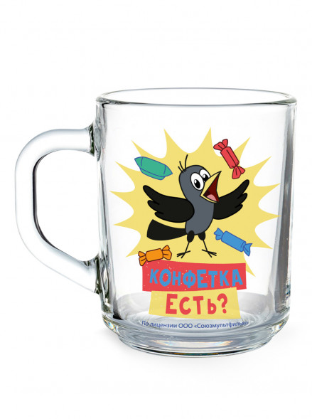 Кружка Простоквашино (в подарочной упаковке), мал., 230 мл, стекло оптом