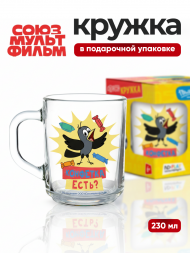 Кружка Простоквашино (в подарочной упаковке), мал., 230 мл, стекло