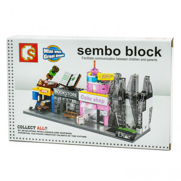 Конструктор Sembo Block SD6031, Cake shop SD6030-6033 оптом