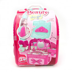 Игровой набор Салон красоты в рюкзаке