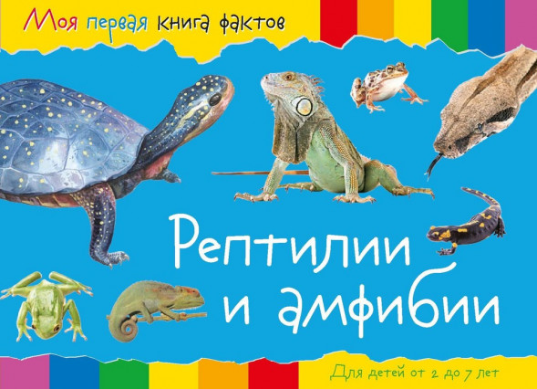 Моя первая книга фактов. Рептилии и амфибии оптом